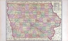 Iowa State Map, Buena Vista County 1908